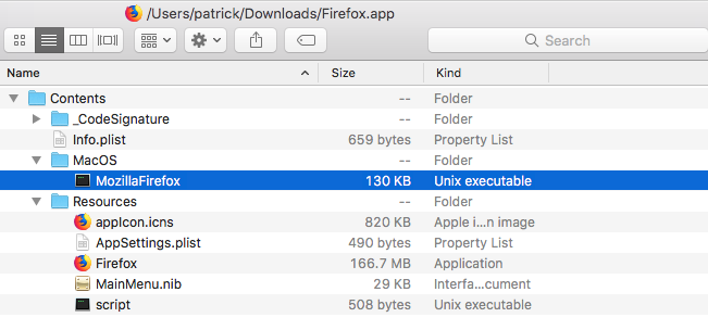 Mac convert unix executable to app download